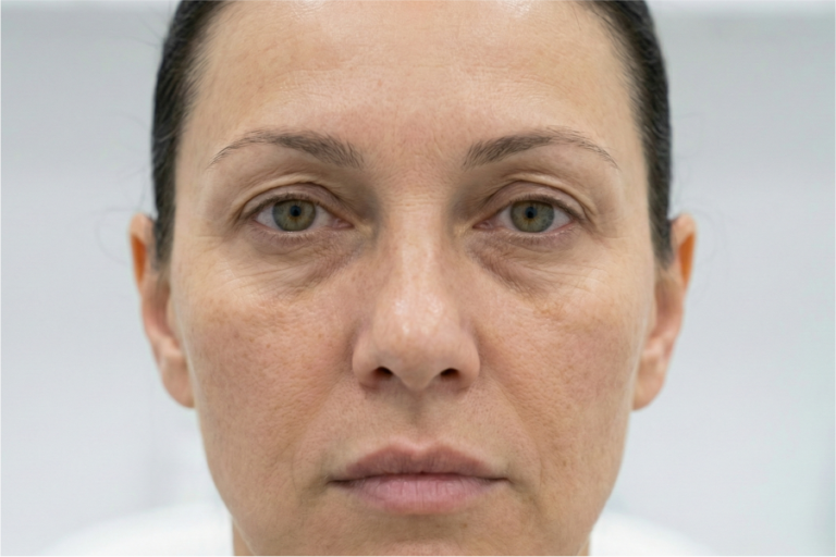 Before Polynucleotide Eyes Treatment in Cork, Ireland