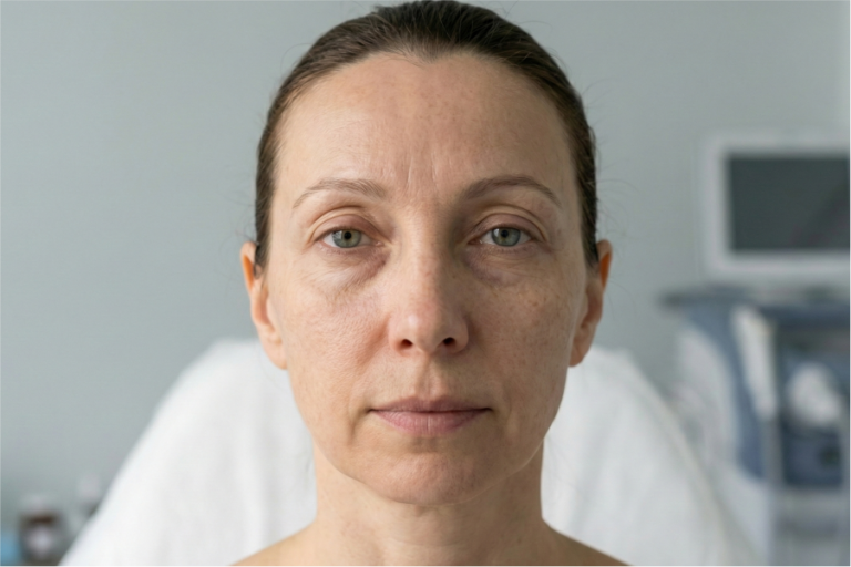 Before Sunekos® Eye Revive Treatment in Cork, Ireland